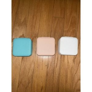 Portable Travel Jewelry Box Faux Leather Jewelry Case Storage US